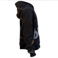 Custom Print Logo Cotton Zip Up Oversized Hoodie